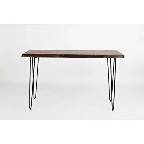 Jofran,Nature's Edge 50'' Solid Acacia Sofa Table- Gray Color