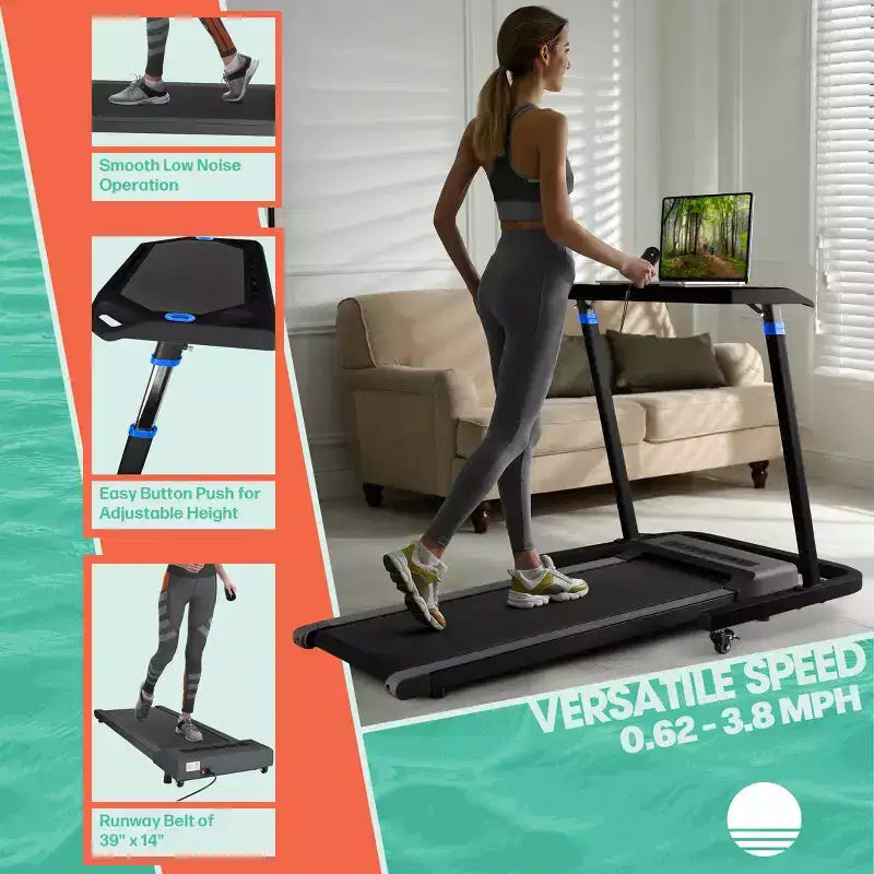 Tapis de marche et bureau debout