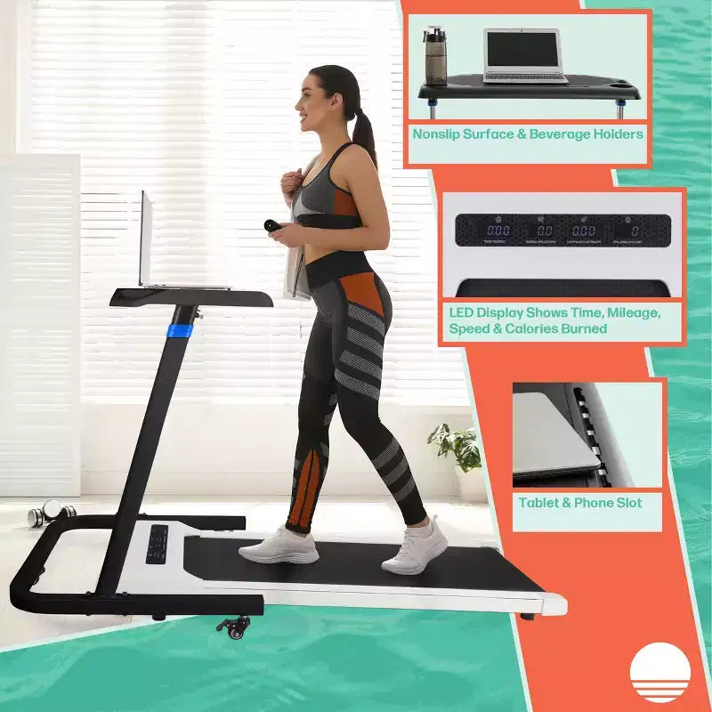 Tapis de marche et bureau debout