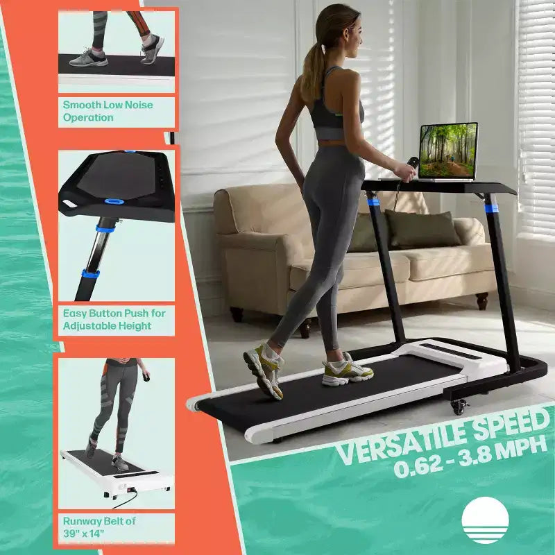 Tapis de marche et bureau debout