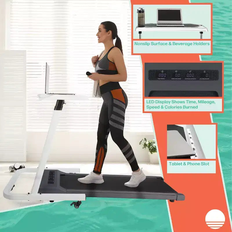Tapis de marche et bureau debout