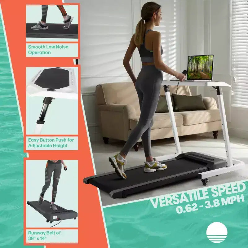 Tapis de marche et bureau debout