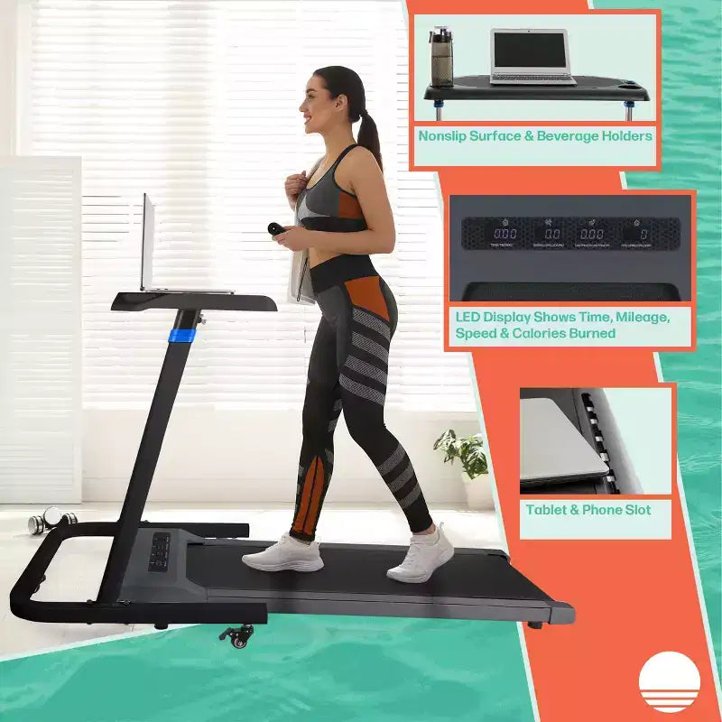 Tapis de marche et bureau debout