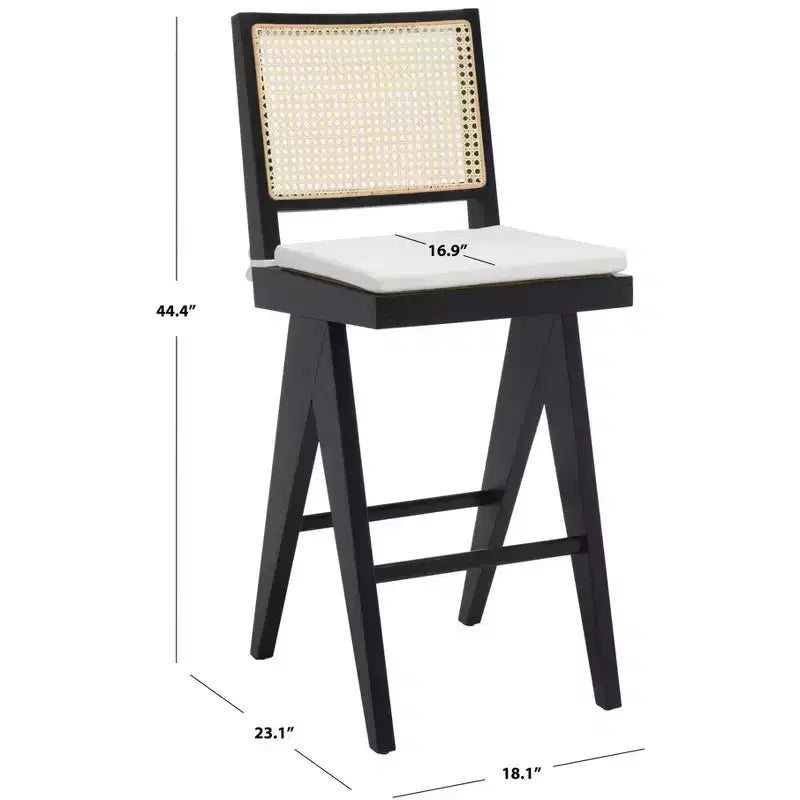 Tabouret de bar en rotin