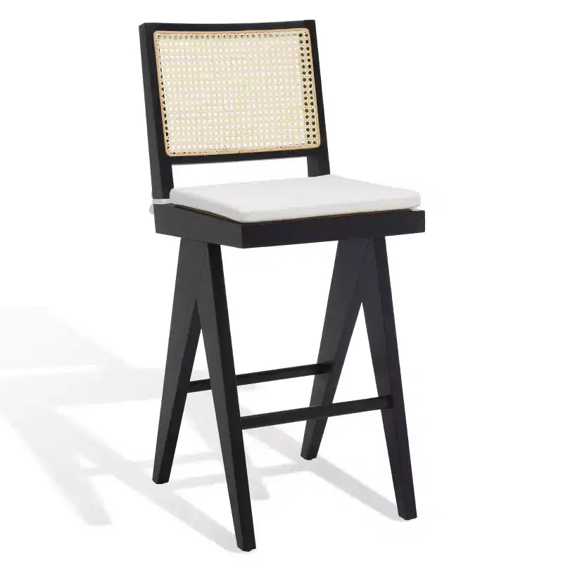 Tabouret de bar en rotin