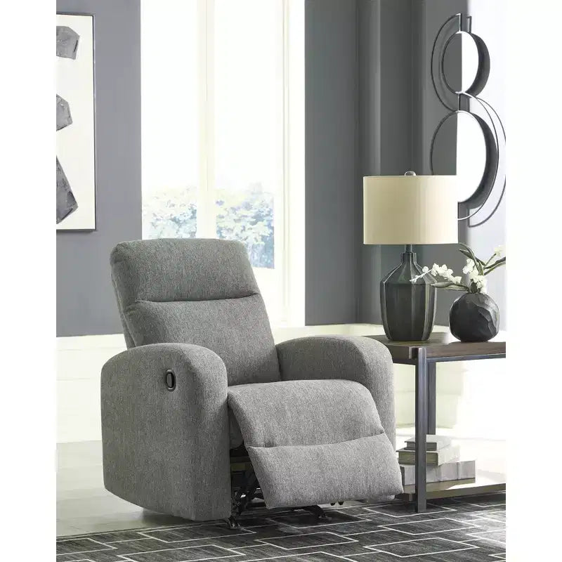 Fauteuil inclinable à bascule, fauteuil inclinable à languette, gris Sterling