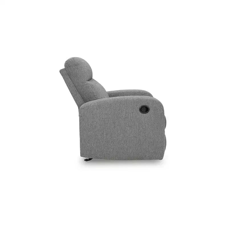 Fauteuil inclinable à bascule, fauteuil inclinable à languette, gris Sterling