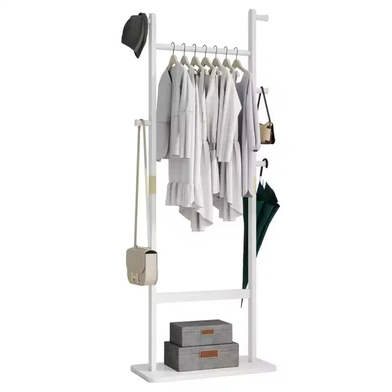 Coat Racks solid wood hanger 23.6* 11*70.8in Solid environmental protection easy to assemble beautiful can be placed in the bedroom/living room