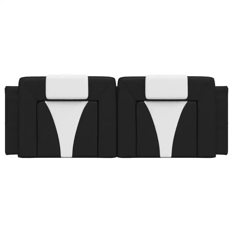 Coussin de tête de lit suspendu Rembourré Oreiller Dossier Chambre Faux Cuir