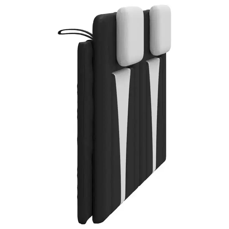 Coussin de tête de lit suspendu Rembourré Oreiller Dossier Chambre Faux Cuir