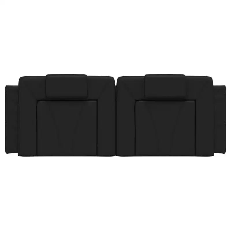 Coussin de tête de lit suspendu Rembourré Oreiller Dossier Chambre Faux Cuir