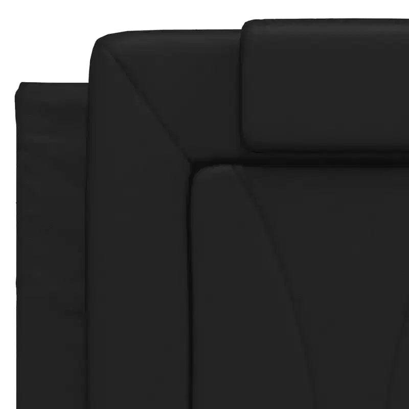 Coussin de tête de lit suspendu Rembourré Oreiller Dossier Chambre Faux Cuir