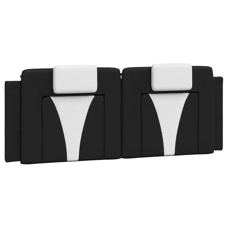 Coussin de tête de lit suspendu Rembourré Oreiller Dossier Chambre Faux Cuir