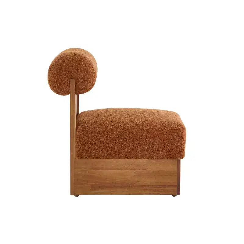 Fauteuil lounge Boucle moderne